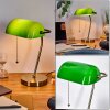 Tremoceira Banker lamp, desk lamp, table lamp antique brass, 1-light source
