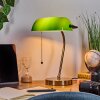 Tremoceira Banker lamp, desk lamp, table lamp antique brass, 1-light source