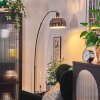 Baloca floor lamp chrome, black, 1-light source