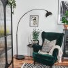 Baloca floor lamp chrome, black, 1-light source