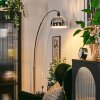 Baloca floor lamp chrome, black, 1-light source
