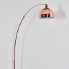 Baloca floor lamp copper, black, 1-light source