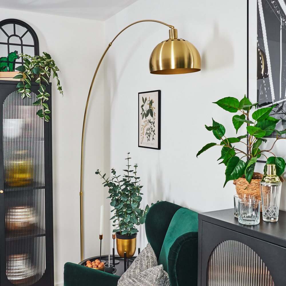 Baloca floor lamp gold, black, 1-light source