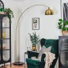 Baloca floor lamp gold, black, 1-light source