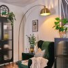 Baloca floor lamp gold, black, 1-light source