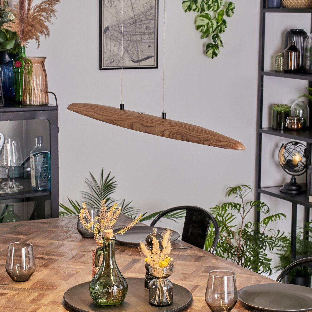 Fugelsta hanging light, pendant light LED black, 1-light source