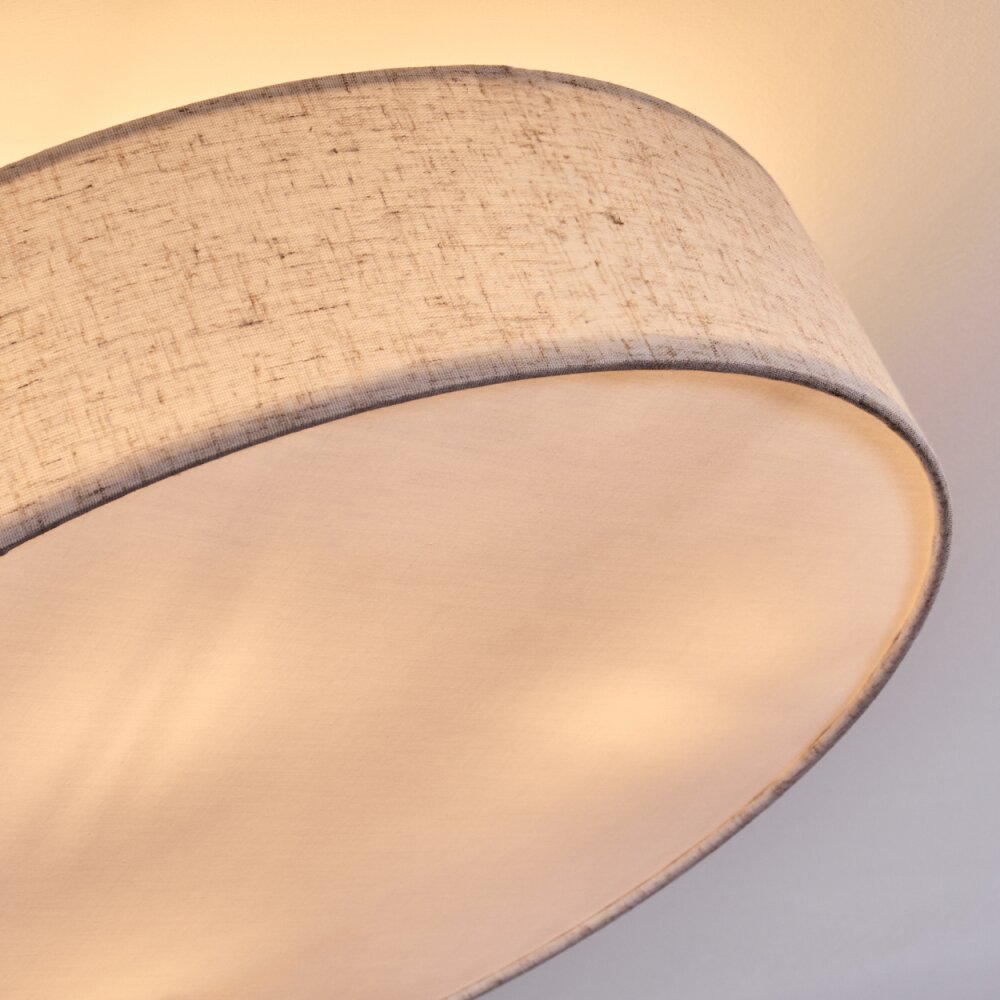 Foggia ceiling light matt nickel, 3-light sources