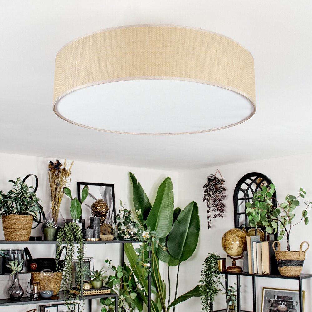 Foggia ceiling light matt nickel, 3-light sources