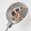 Nikkala floor lamp chrome, white, 5-light sources