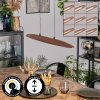 Fugelsta hanging light, pendant light LED black, 1-light source
