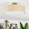 Foggia ceiling light matt nickel, 3-light sources