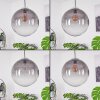 Pendant Light Degevos chrome, 1-light source