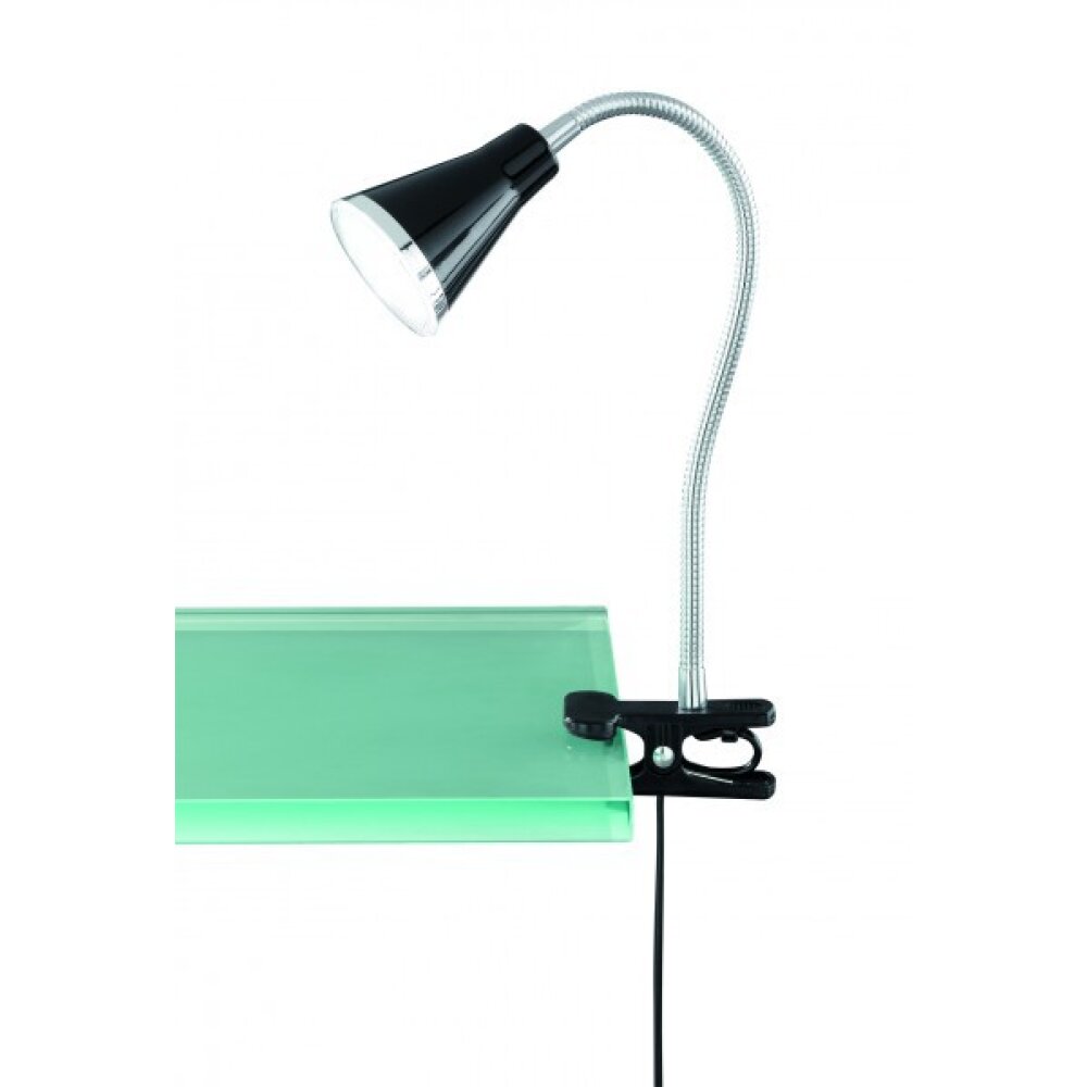 Reality ARRAS clamp-on light LED black, 1-light source main product photo