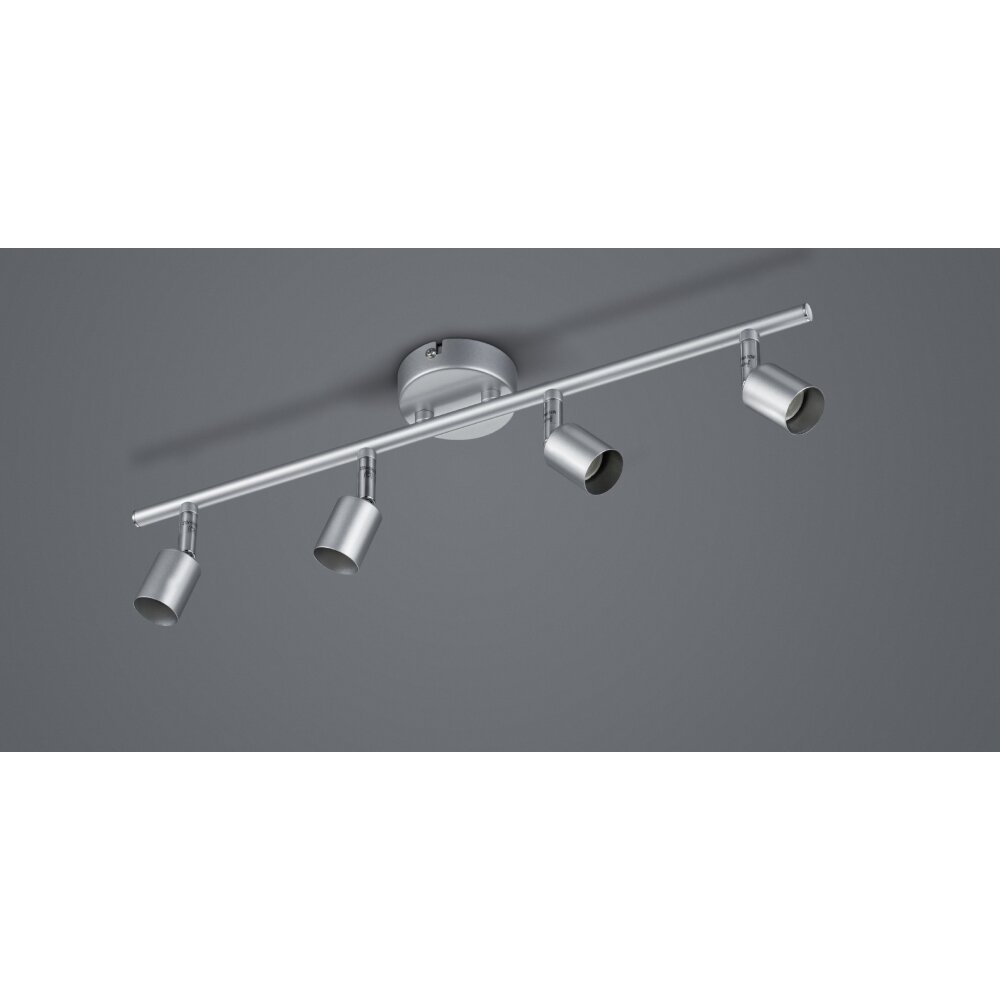 Reality Paris Ceiling Light titanium, 4-light sources main product photo