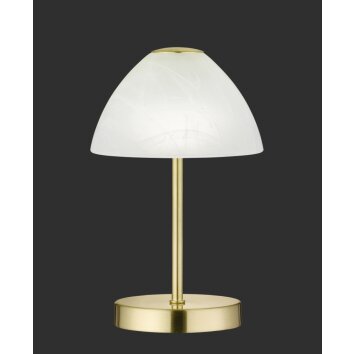 Reality QUEEN Table Lamp LED brass, 1-light source