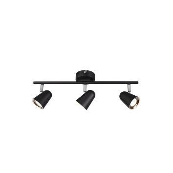 spotlight Reality TOULOUSE LED black, 3-light sources