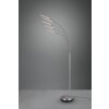 Reality REED Floor Lamp LED matt nickel, 5-light sources