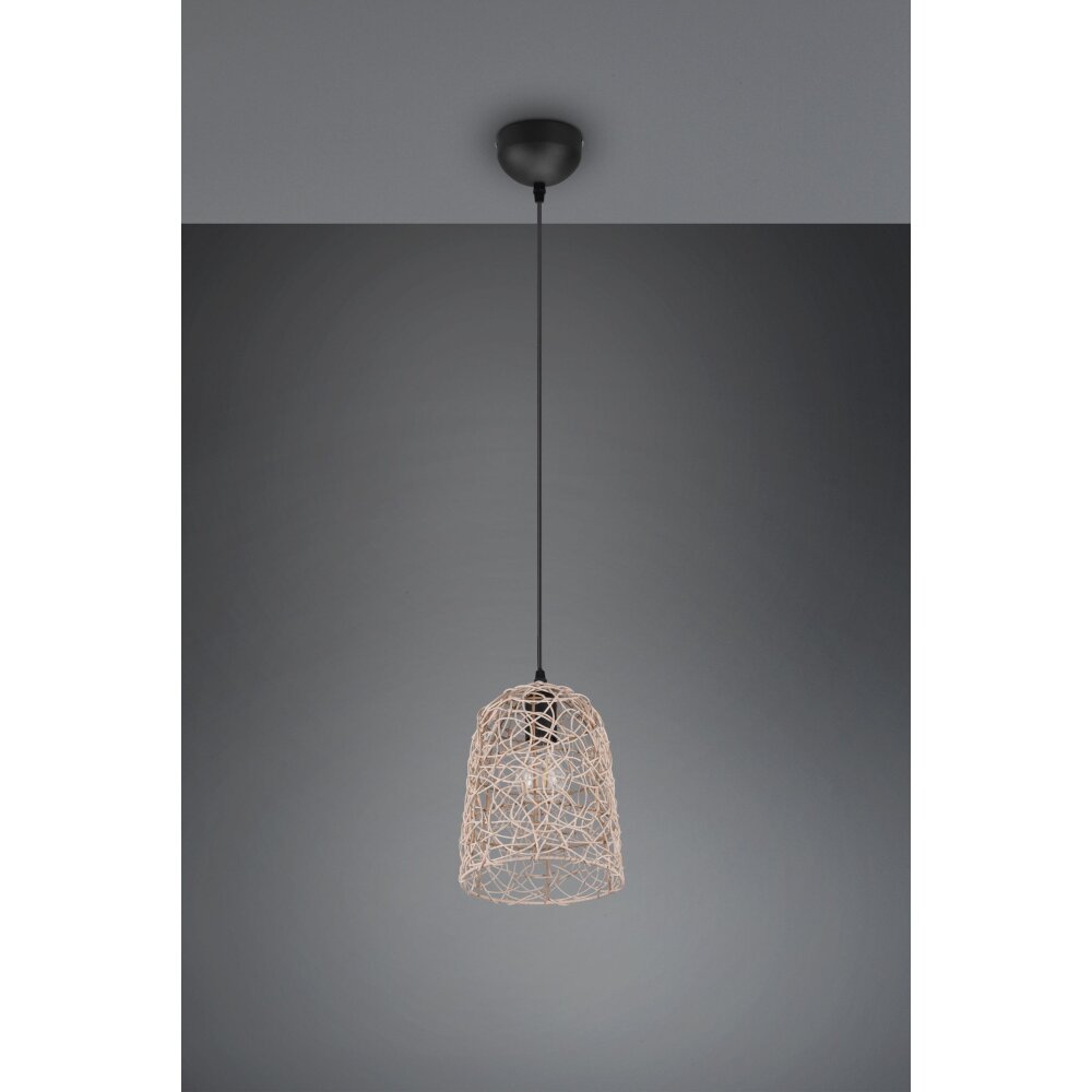 Reality Lovis Pendant Light black, 1-light source