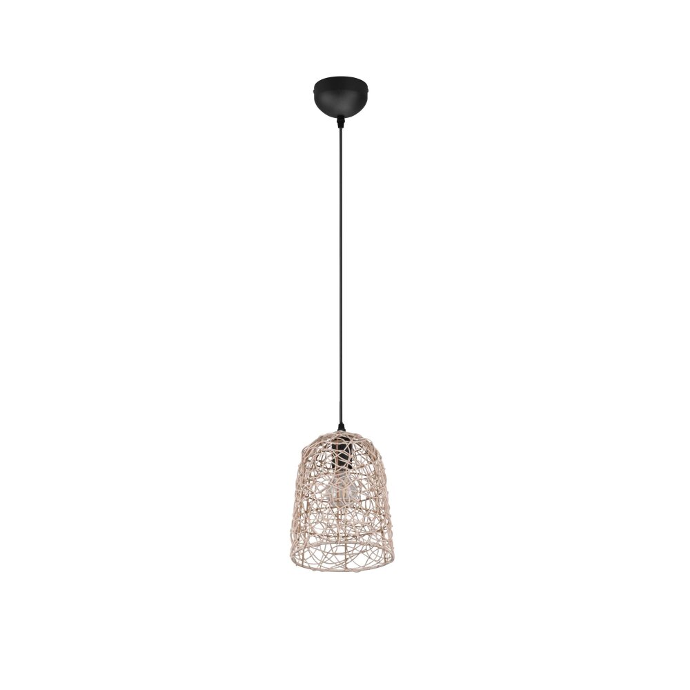 Reality Lovis Pendant Light black, 1-light source