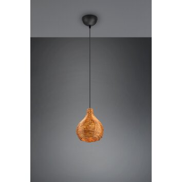 Reality Sprout Pendant Light black, 1-light source