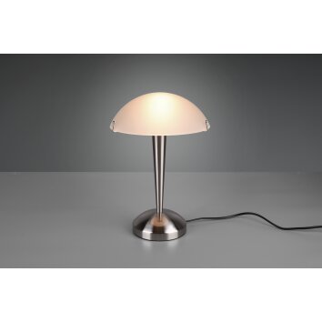 Reality Pilz 2 Table lamp matt nickel, 1-light source