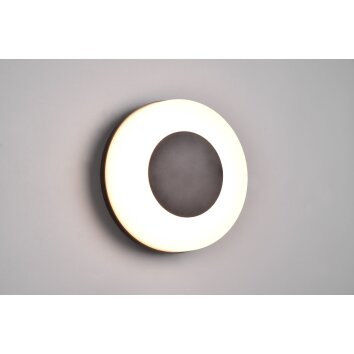 Reality Morena Outdoor Wall Light LED black, white, 1-light source