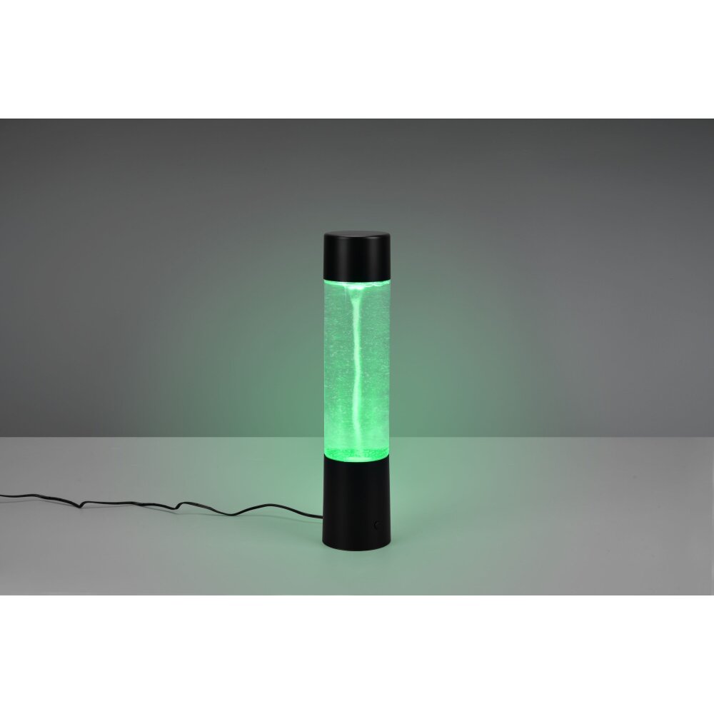 Reality Tornado Table lamp LED black, transparent, clear, 1-light source