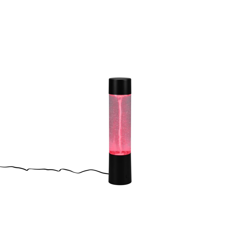 Reality Tornado Table lamp LED black, transparent, clear, 1-light source