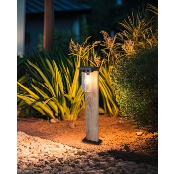 Trio lights ARDILA outdoor floor lamp Light wood, 1-light source