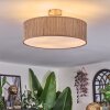 Foggia ceiling light matt nickel, 3-light sources