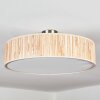 Foggia ceiling light matt nickel, 3-light sources