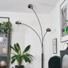 Nikkala floor lamp black, 3-light sources