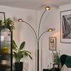 Nikkala floor lamp black, 3-light sources