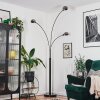 Nikkala floor lamp black, 3-light sources