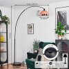 Baloca floor lamp black, 1-light source