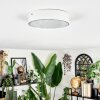 Elmar ceiling light LED white, 1-light source