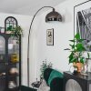 Baloca floor lamp chrome, black, 1-light source