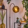 Koyoto floor lamp chrome, black, 1-light source