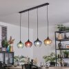 Cem hanging light, pendant light blue, yellow, green, clear, red, 4-light sources