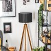 Soungou floor lamp Ecru, black, 1-light source