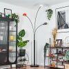 Nikkala floor lamp black, 3-light sources