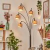 Granja floor lamp black, 5-light sources