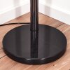 Lindberg floor lamp chrome, black, 3-light sources