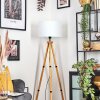 Soungou floor lamp Ecru, black, 1-light source