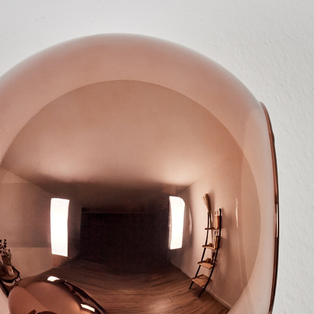 Koyoto globe light, wall light gold, black, 3-light sources