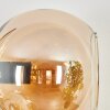 Koyoto globe light, wall light Amber, 3-light sources