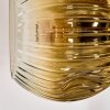 Ripoll floor lamp gold, clear, coppery, Smoke-coloured, 6-light sources