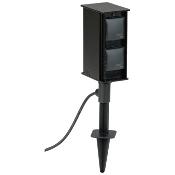 Albert Lighting 2104 outdoor socket black