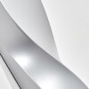 Halan outdoor wall light, Up & Down Light, wall light LED silver, 2-light sources