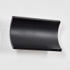 Grana outdoor wall light, wall light LED black, 2-light sources